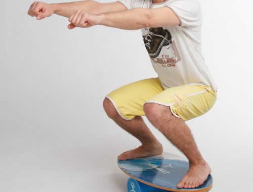 How to Exercise on a Balance Board: Legs