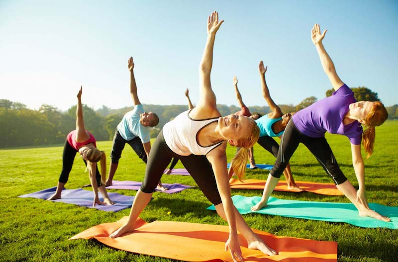 Balance + Relax = Yoga on a Balance Board