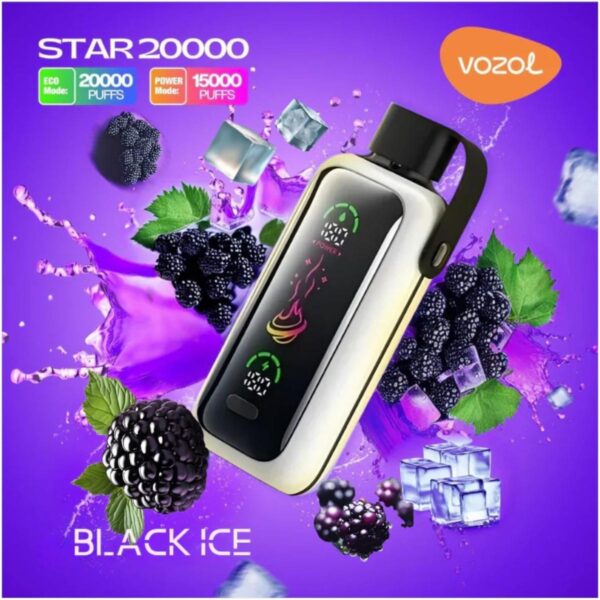 VOZOL STAR 20000 - BLACK ICE