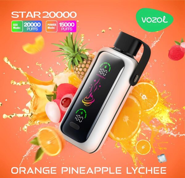 VOZOL STAR 20000 - Orange Pineapple Lychee